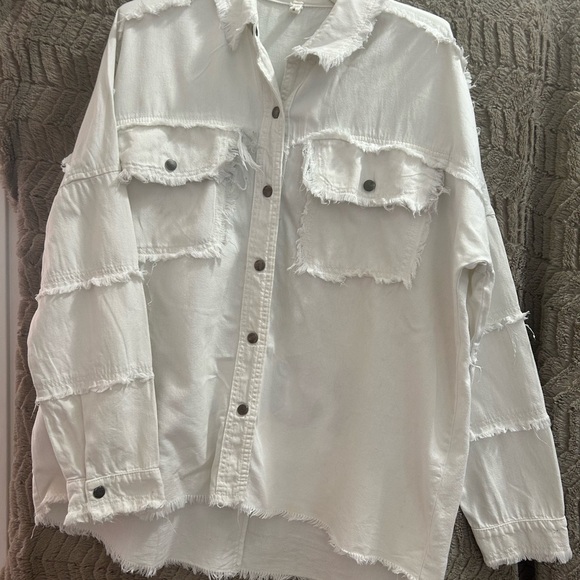 Elan Oversized ROCK & ROLL shacket Med - Picture 3 of 6